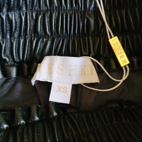 Meshki Dahia faux leather joggers size XS - Picture 6 of 9
